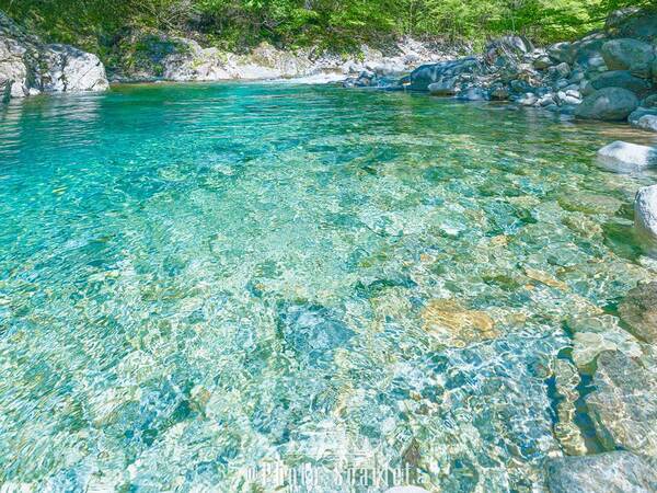 見るだけで涼しくなれる『絶景』　長野の１枚に「今すぐ飛び込みたい」