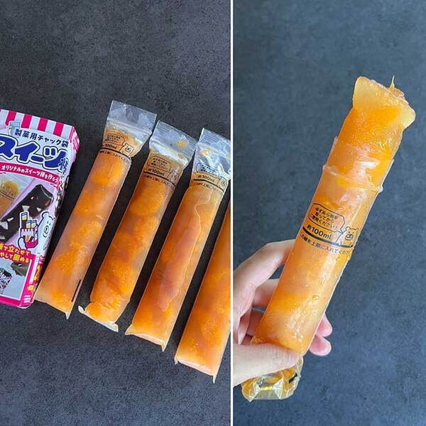 セリアで買ったチャック袋に、入れたのは…　アイディアに「天才現る」