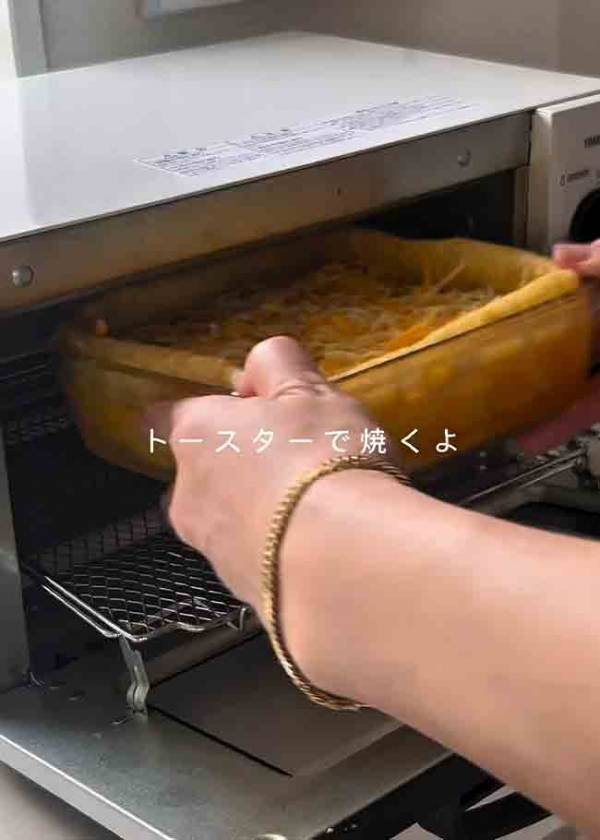 油揚げを４枚使って？　できた料理に「１００点のクオリティ」「すぐ試す！」