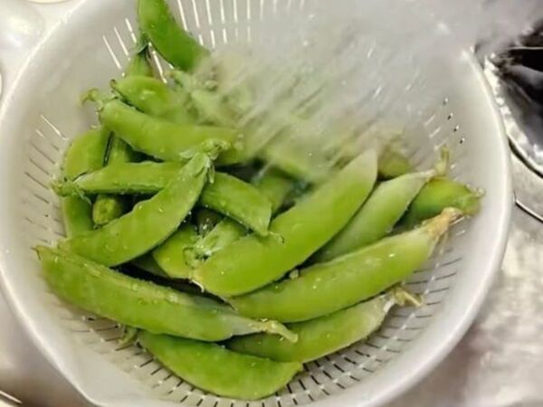 「途中でちぎれない！」　スナップエンドウの筋取りテクに「助かる」「ずっとコレ」