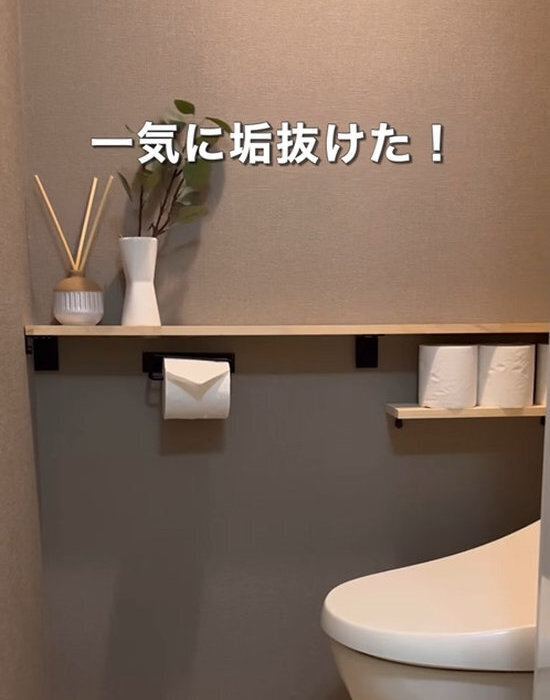 「壁に穴は開けてないんです」　驚きのDIY術に「こんな棚私も作りたい！」