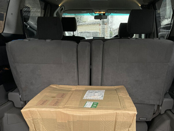 荷物を運んでくれた、西濃運輸のお兄さん　『怪力』に「凄すぎんか」