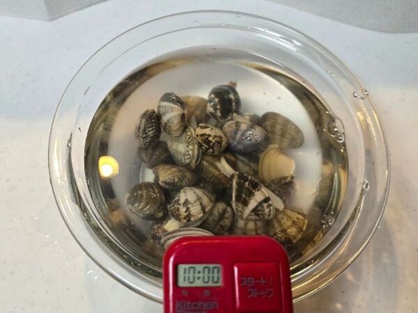お湯にアサリを浸けたら？　１０分後の変化に「覚えておく」「やってみる」