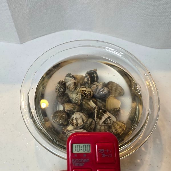 お湯にアサリを浸けたら？　１０分後の変化に「覚えておく」「やってみる」