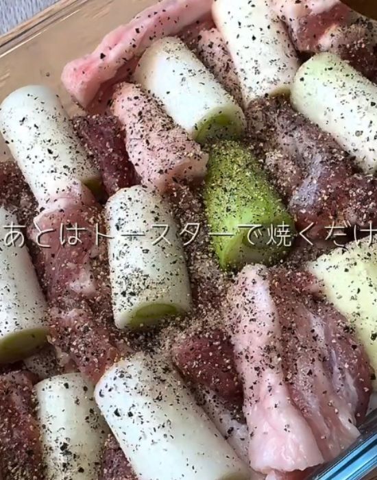 塩こうじでもんで焼くだけ　肉の変化に「トースターで？」「絶対やる」