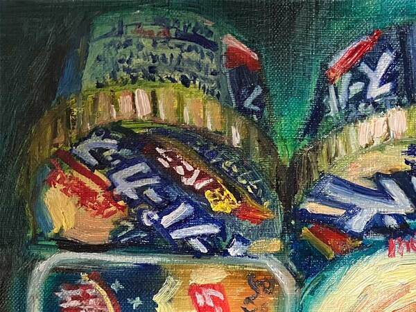 画家が油絵で描いたのは…「なぜこれを？」「絵とは思えないほどリアル」