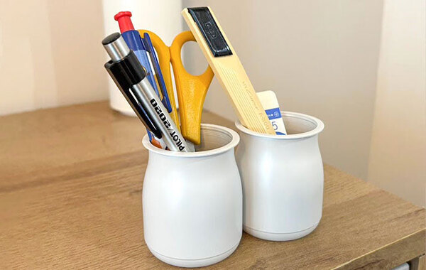 バニラヨーグルトの容器が便利な収納アイテムに？　暮らしを整える３つの活用法