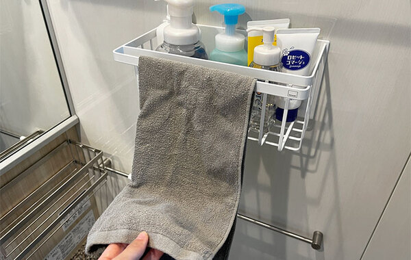 「さすが山崎実業！」「お風呂場が一気に片付いた」　『浴室の収納が足りない問題』はこれで解決できる！