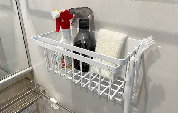 「さすが山崎実業！」「お風呂場が一気に片付いた」　『浴室の収納が足りない問題』はこれで解決できる！