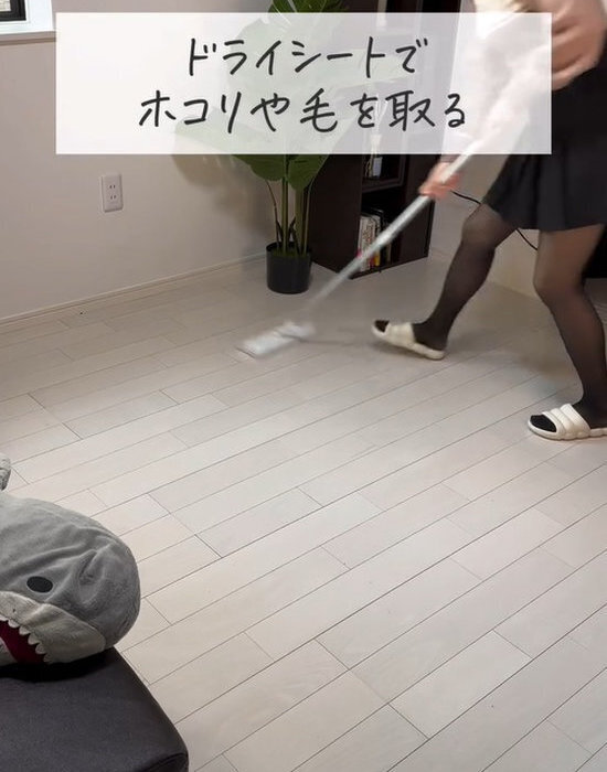 床掃除は『掃除機前』が勝負だった　正しい手順に「すぐ実践した」「納得すぎる」