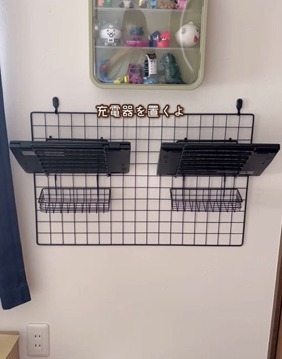 タブレットの定位置ができた！　壁面活用に「すぐ真似する」「今日やります」