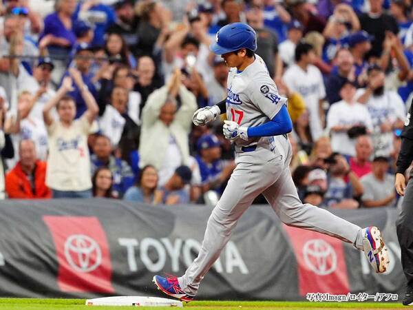 大谷翔平が『日本人３人目』の記録達成！　「最高の１日」「やっぱえぐい」