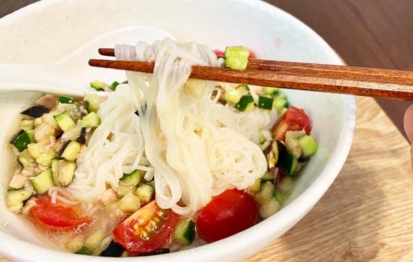 暑い日にぴったりのそうめん　夫が気に入った『夏の自宅ランチ』がこちら