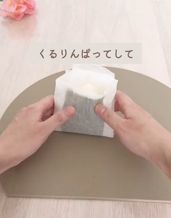 おにぎりにクッキングシートを使うと？　海苔の仕上がりに「完璧」「これは試す」