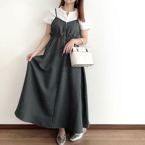 大人がしまむらに惚れ直す　『ツイルジップワンピース』に「想像以上だった」