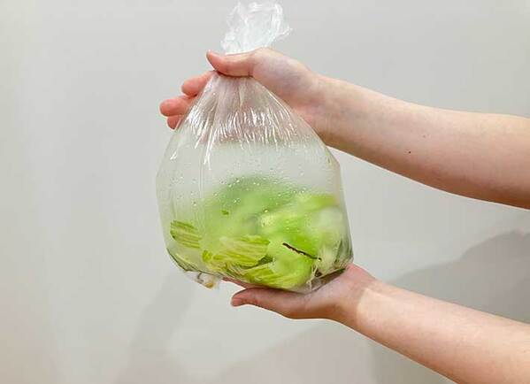 ちぎったレタスを袋に入れて？　全農のレシピに「何度も作ってる」「ひと玉ペロリ」