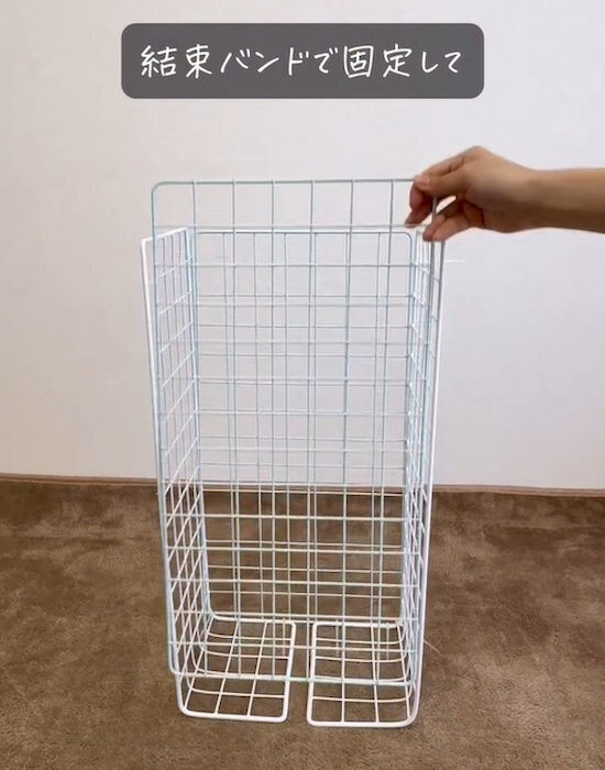 「ピッタリのゴミ箱がない…」　解決法に「天才」「真似する」