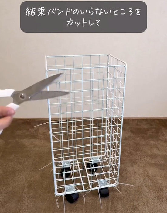 「ピッタリのゴミ箱がない…」　解決法に「天才」「真似する」