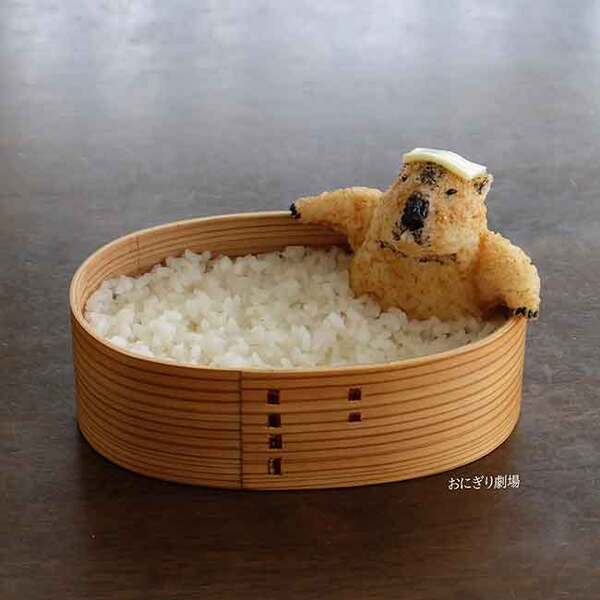 弁当箱に入っていたのは？　まさかのビジュアルに「どこから食べるか迷っちゃう！」