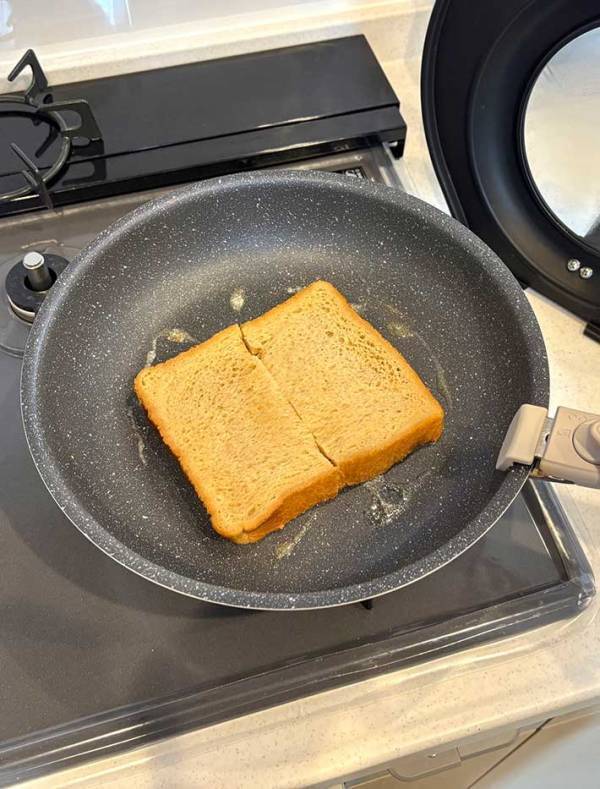 フレンチトースト、牛乳の代わりに使ったのは…　「やってみたい」「食べたすぎる」