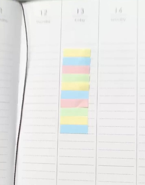 「そっちじゃなかったのか」　ふせんが丸まらないはがし方とは？