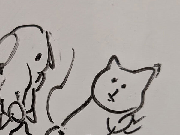 母親「盛大にお茶吹いた」　小２娘が描いたイラストが…「朝から爆笑した」「すごい才能だ」