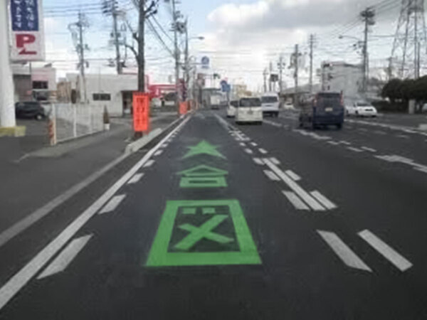 岡山の道路にしかない『★合図』とは？　岡山県警に聞いてみた