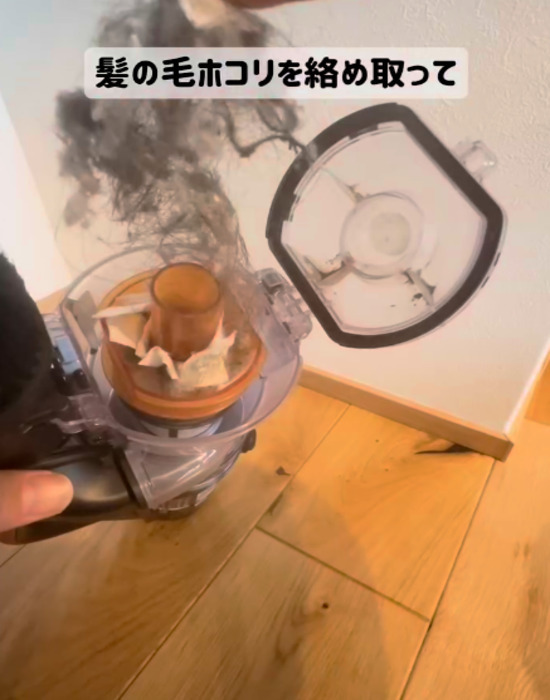 キッチンペーパーをボックスに入れるだけ　掃除後に待っていたのは…？