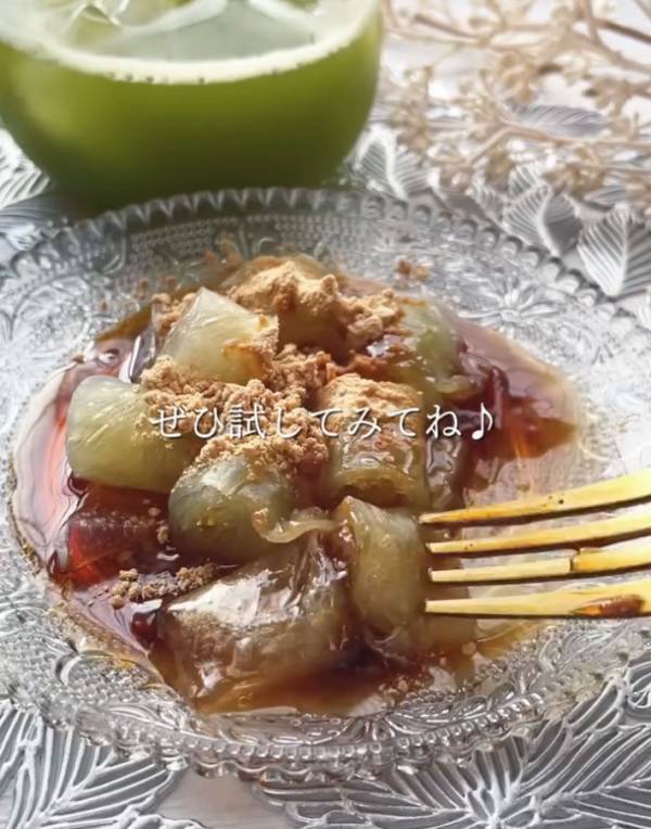 『わらび餅風』スイーツ　材料に「目からウロコ」「アレンジもしやすい」