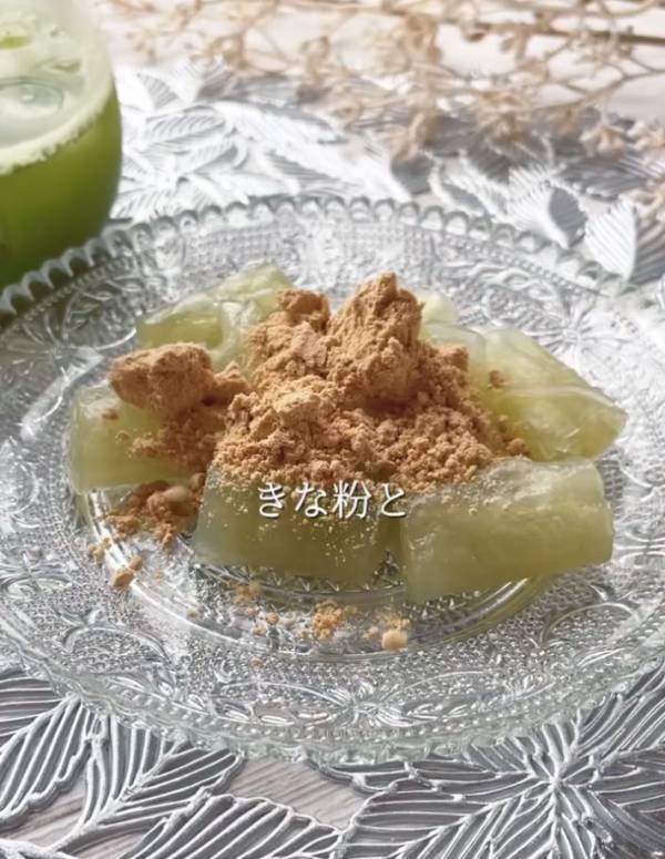 『わらび餅風』スイーツ　材料に「目からウロコ」「アレンジもしやすい」