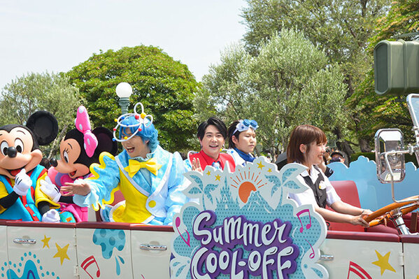 東京ディズニーランド、パレードが始まる１５分前にまさかのサプライズ