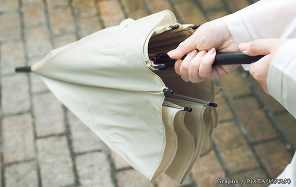 傘のカビ、もう見逃さない！　プロが教える３つの落とし方と予防法