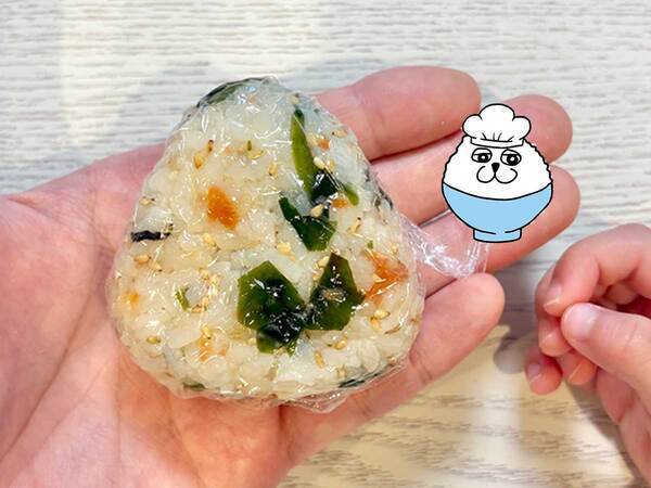 料理人が教える『ワカメおにぎり』　ご飯１杯ぶんに入れる具の量は？「おいしい」
