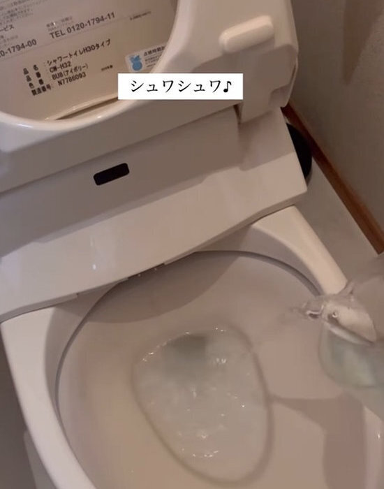 トイレの『輪ジミ』にはシュワシュワ攻撃！　気付いたら…「無くなってる」