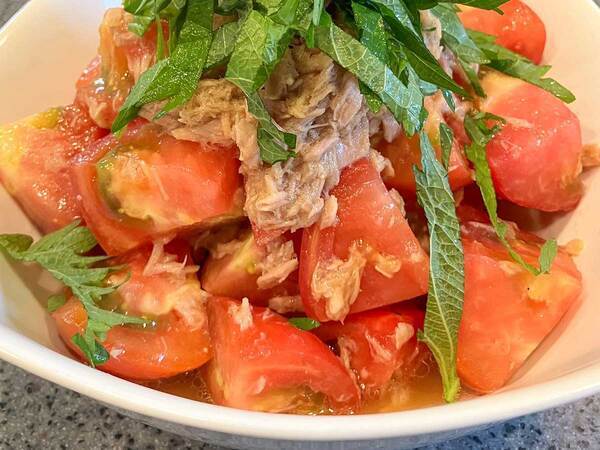 大葉をたっぷりのせて…　そうめんにも合う『ひと皿』が「おいしいに決まってる」