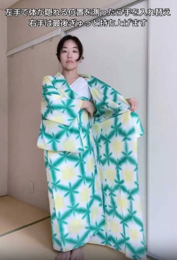 『紐２本』で浴衣を着るには…　簡単な着付け解説に反響