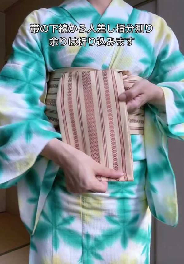 『紐２本』で浴衣を着るには…　簡単な着付け解説に反響
