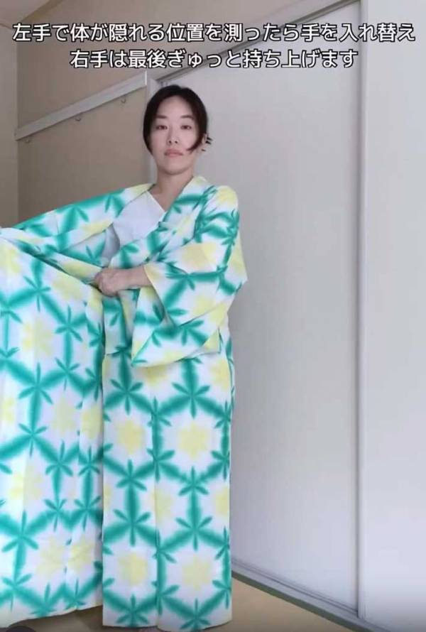 『紐２本』で浴衣を着るには…　簡単な着付け解説に反響