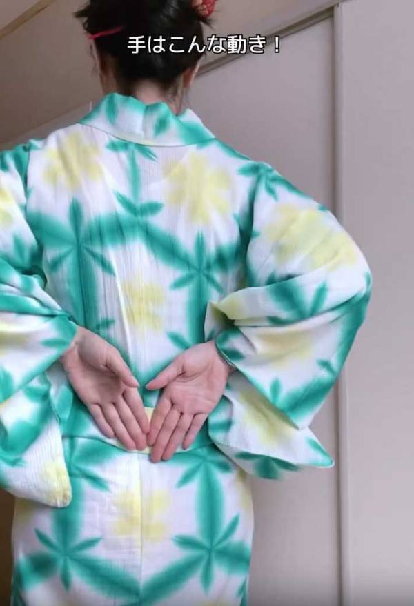 『紐２本』で浴衣を着るには…　簡単な着付け解説に反響