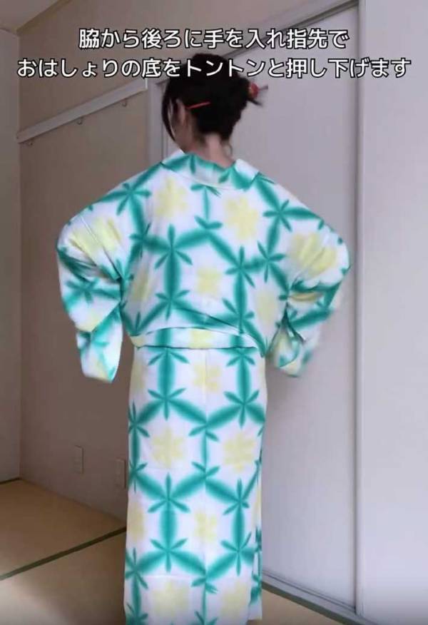 『紐２本』で浴衣を着るには…　簡単な着付け解説に反響