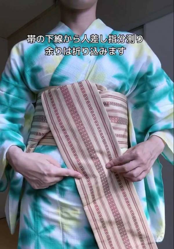 『紐２本』で浴衣を着るには…　簡単な着付け解説に反響