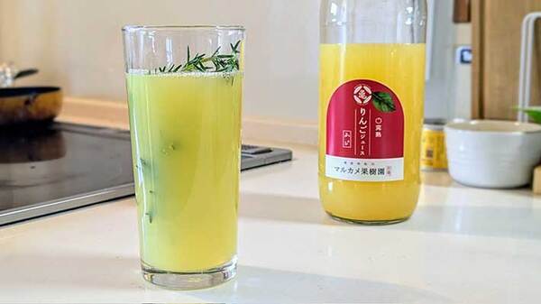 「こんなに合うなんて」　農家も驚いた『リンゴジュースの飲み方』とは？