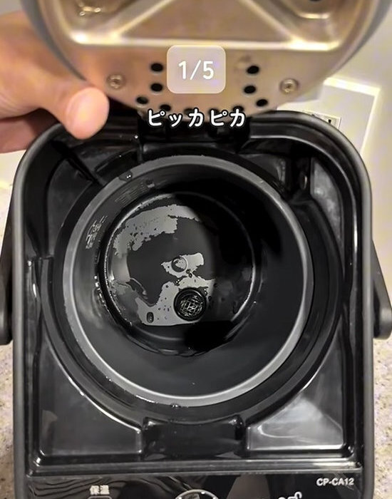 ポットの中に入れたのは『クエン酸』　そのままお湯を沸かすと…　「衛生的』