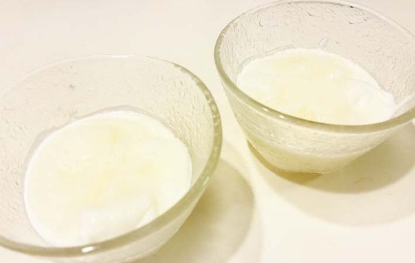 材料２つを混ぜて冷蔵庫へ　４時間後…「子供が一瞬で食べちゃった！」