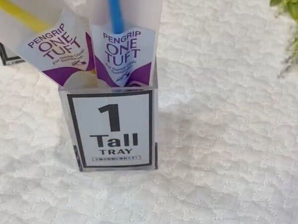 「見た目が美しい…」　洗面台の収納法に「１００均アイテムで？」「真似したい」