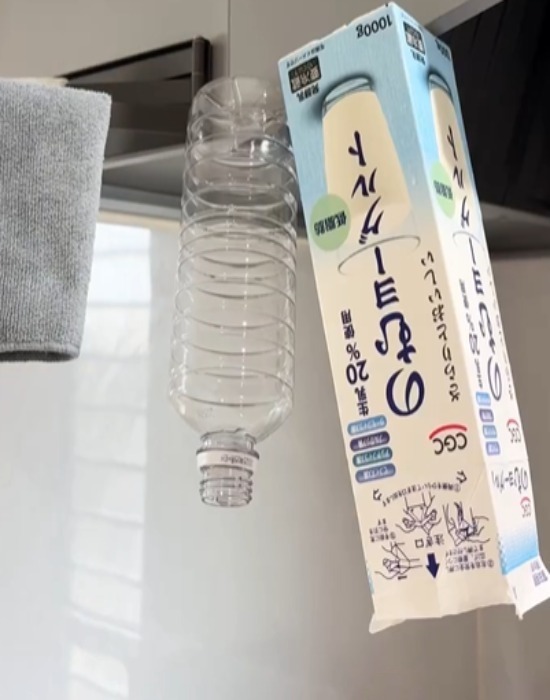 「冷蔵庫に貼り付けてるだけ」　アイラップ収納術に「天才か」「マネしたい」