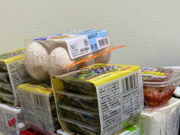 「テトリス上級者による袋詰めがこちら」　１枚に「発想がすごい」「尊敬します！」