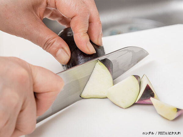 水溶き片栗粉を沈殿させると？　ギャル曽根のナス料理に「見たことない」「初めての味」