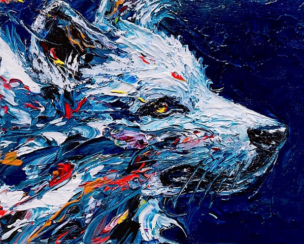 「どうやったらこんな絵が描けるの…」　約一週間かけて？「これは傑作！」