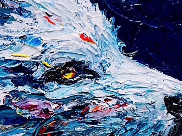 「どうやったらこんな絵が描けるの…」　約一週間かけて？「これは傑作！」